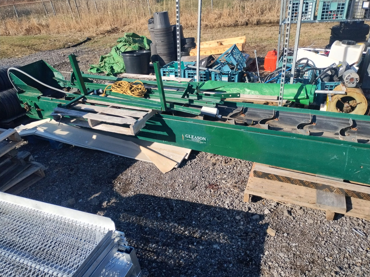 Gleason Soil Conveyor