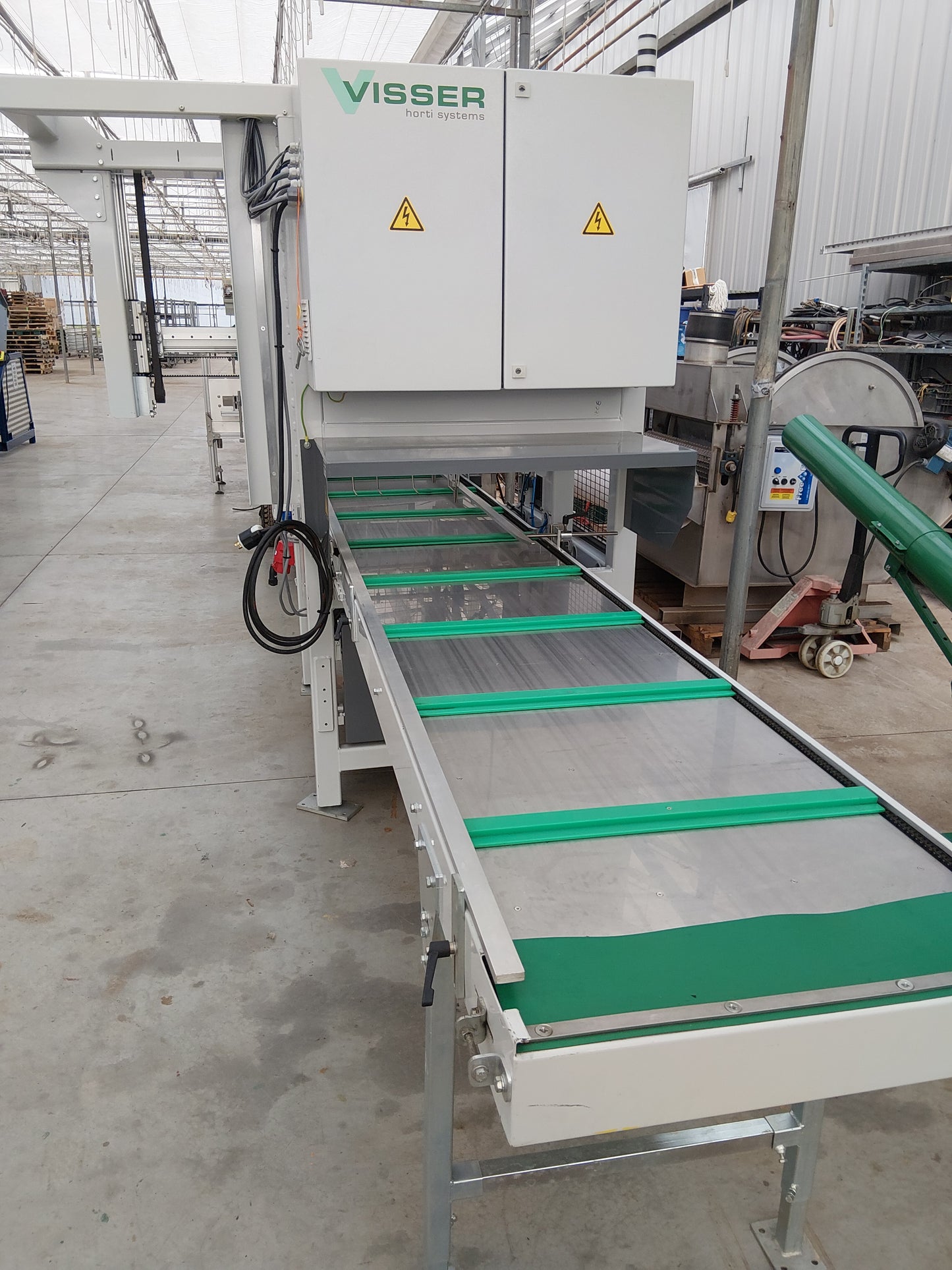 Potting Line System with Visser Transplanter