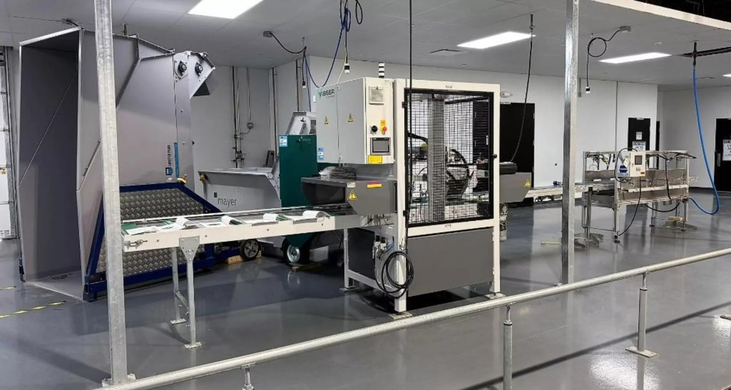 Potting Line System with Visser Transplanter