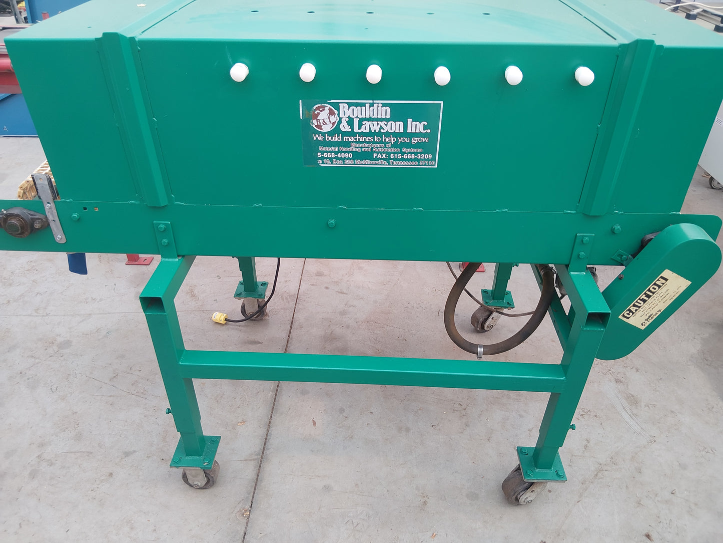 Bouldin and Lawson Watering Tunnel (Water bar System)