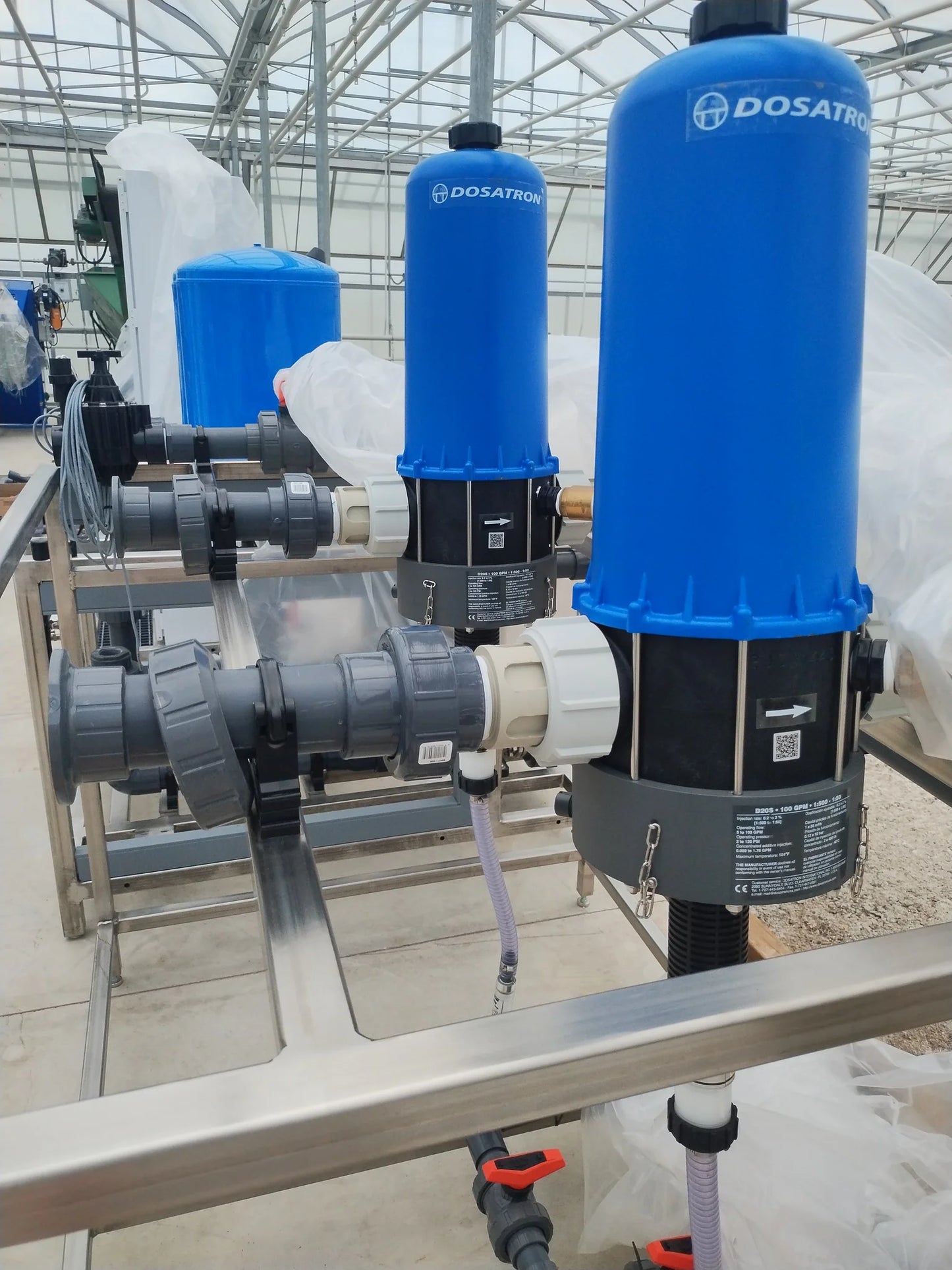 Damatex Irrigation System with Dosatron Injection System