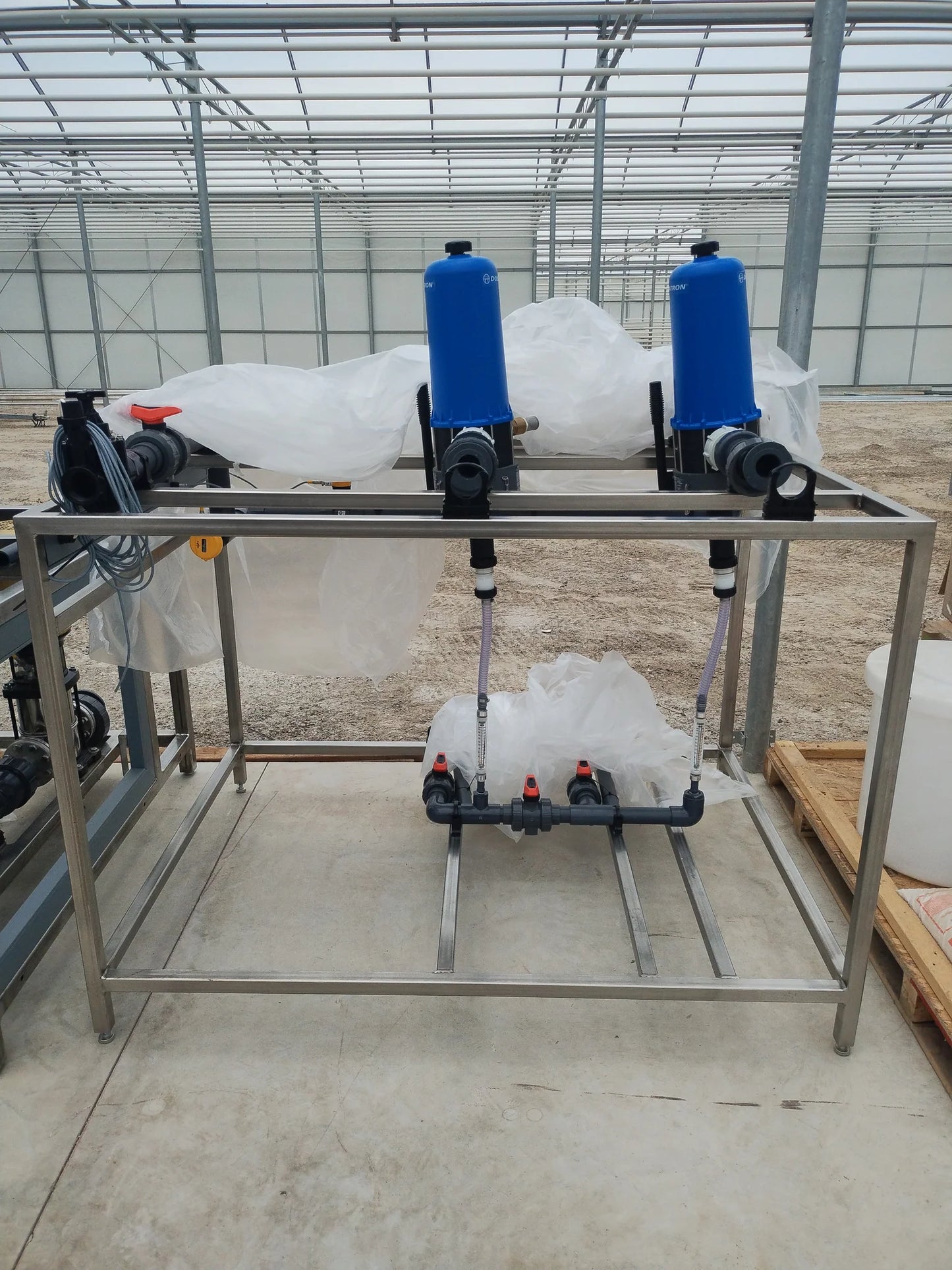 Damatex Irrigation System with Dosatron Injection System