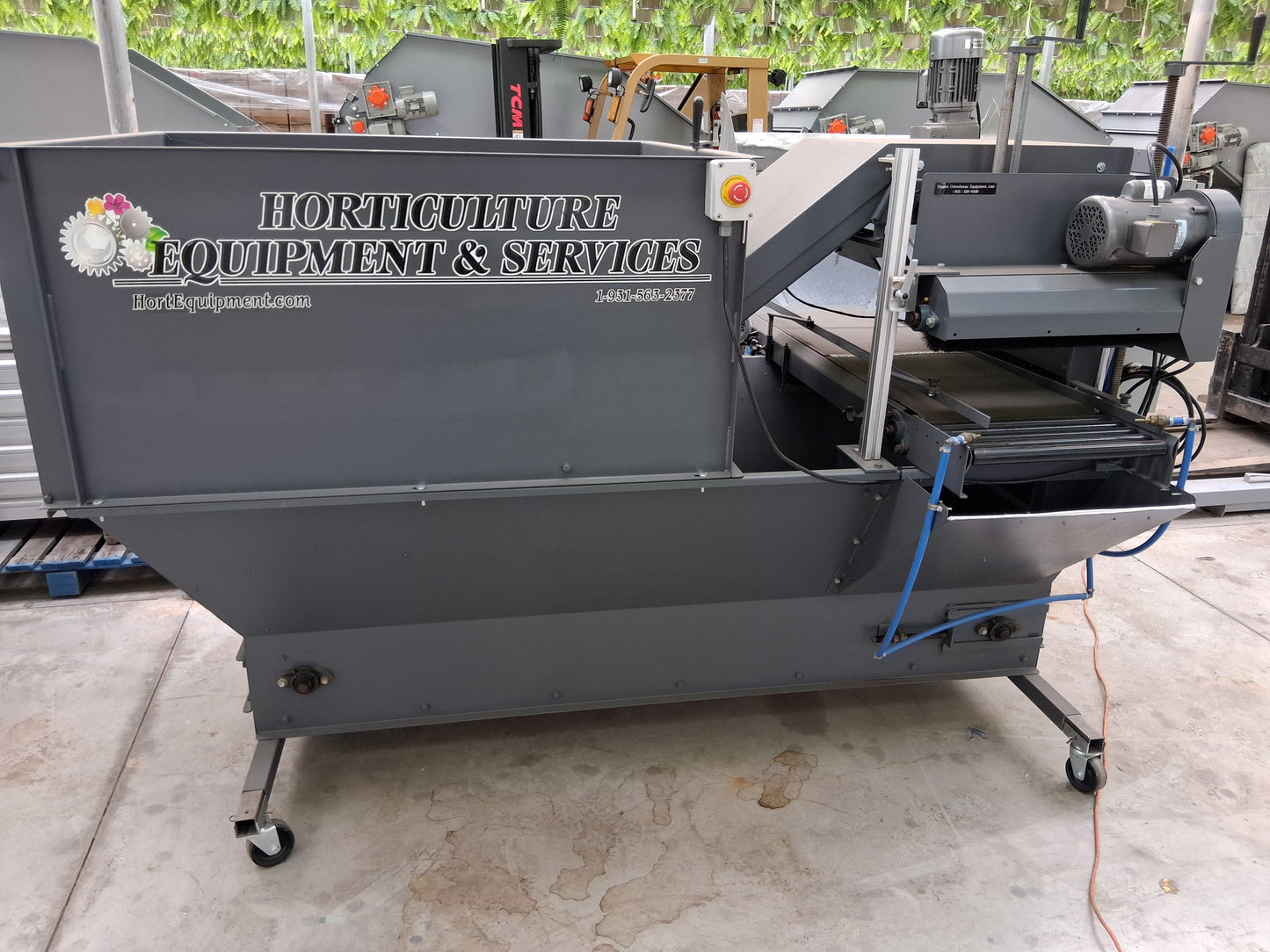 HE1 Horticulture Equipment Flat Filler