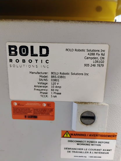 Bold Robotics Sleeving Machine
